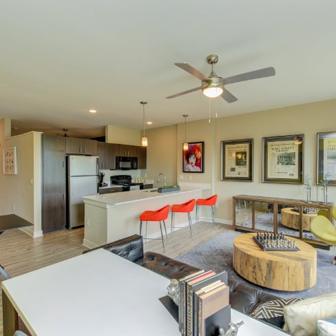 Park 66 Flats Living/Dining Room Combo